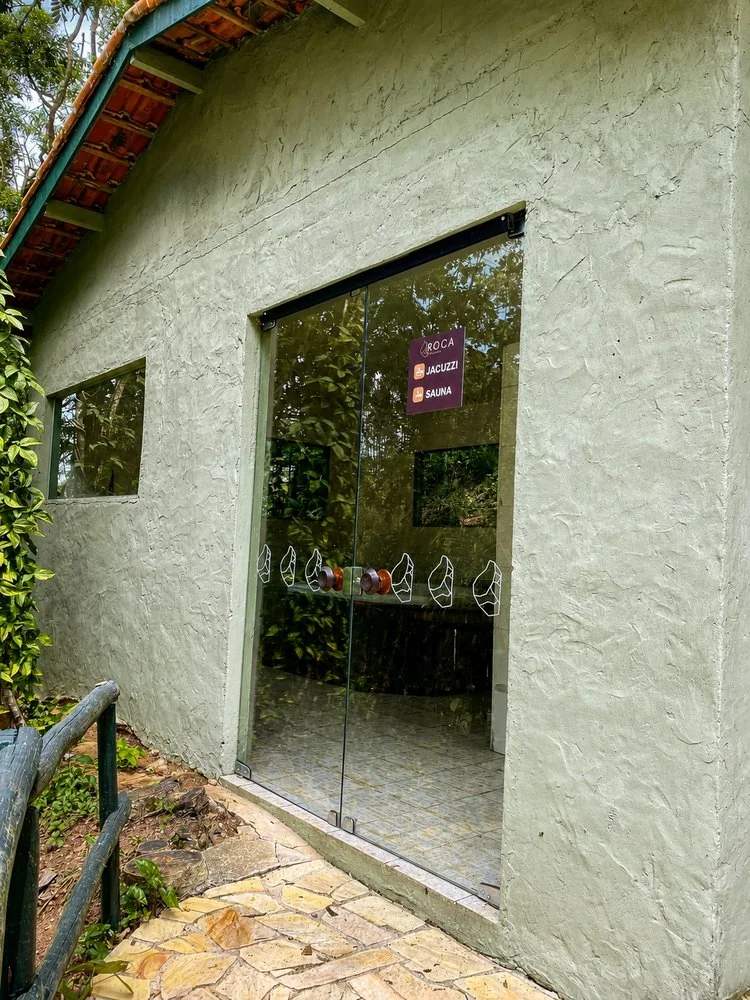 Sauna na Pousada Roca
